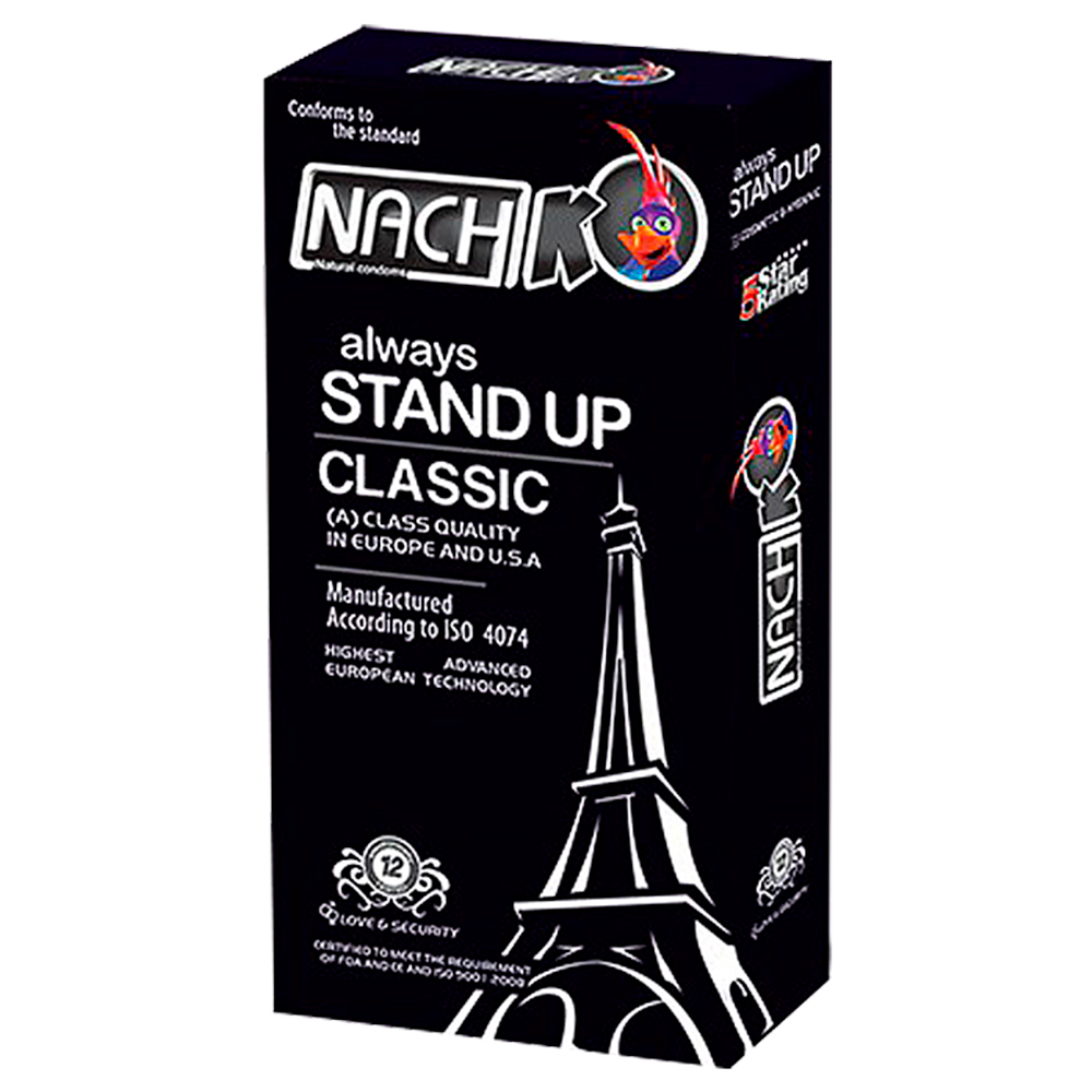 کاندوم مدل Stand Up Classic کدکس بسته 12 عددی